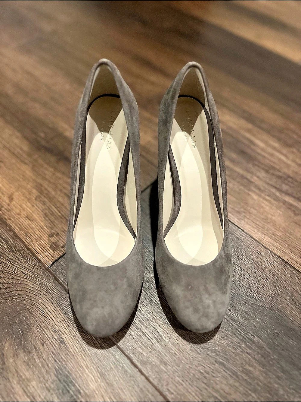 Cole Haan Renner Grand Pump 95 II Suede Pumps Brown US 8 B Like New